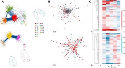 Applying differential network analysis to longitudinal gene expression in response to perturbations